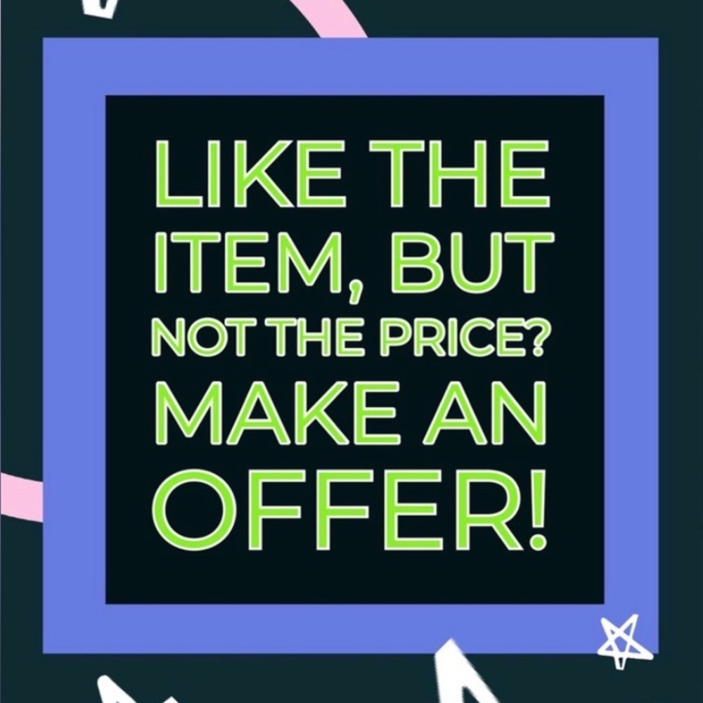 ✨🚨 ALL OFFERS ARE WELCOME‼️🤗💃🏼🛍️